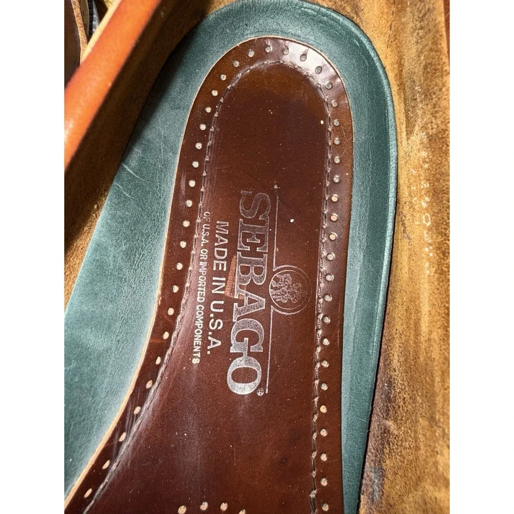 Sebago Lites Men's Brown‎ Shoes Tassel Loafers US 9.5 B